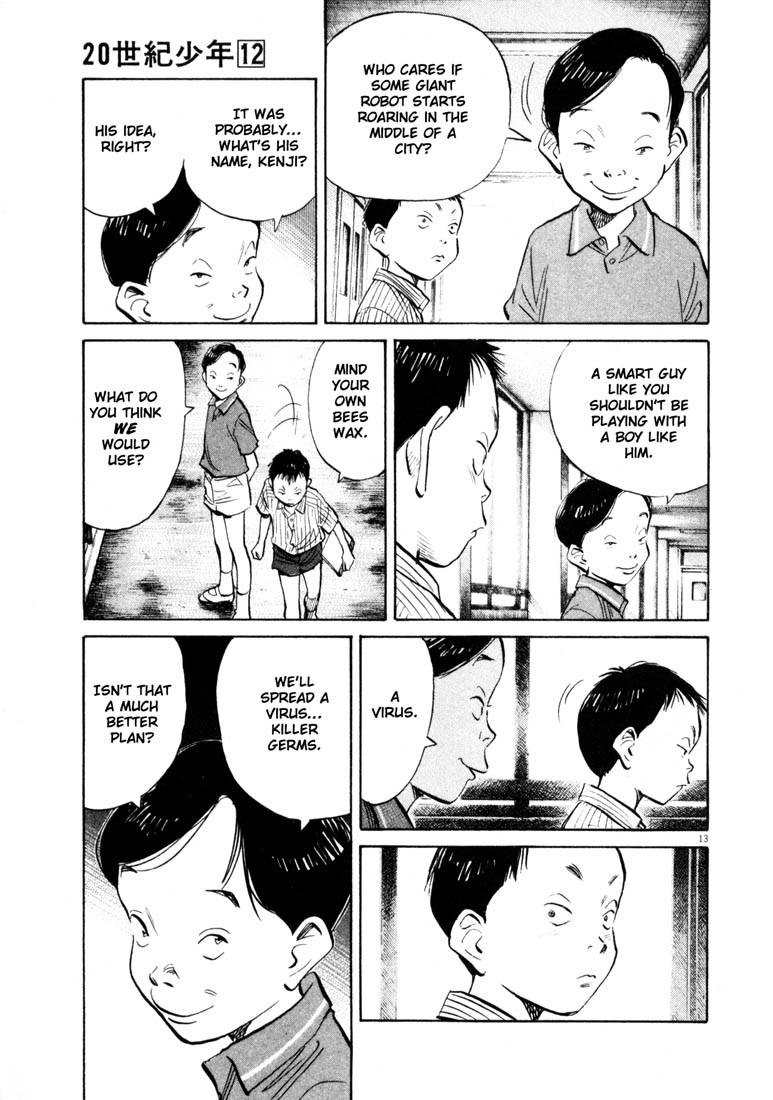 20th Century Boys Chapter 125 page 13 - Chapter 125: A Secret Connection