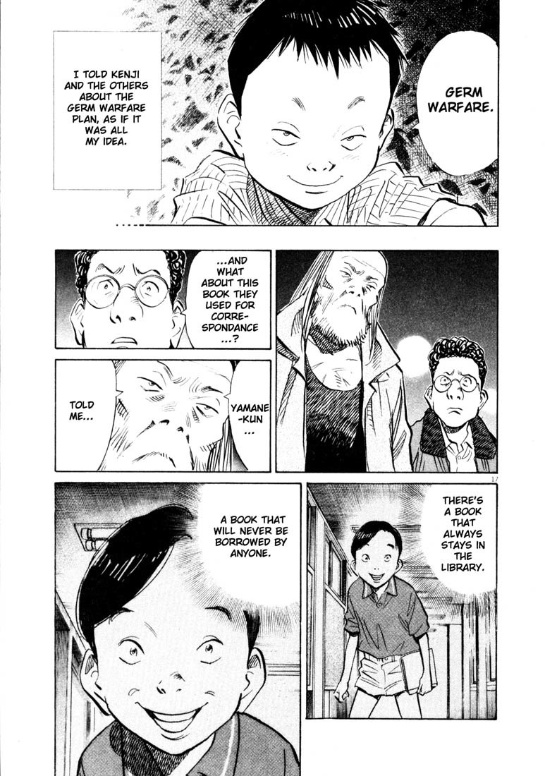 20th Century Boys Chapter 125 page 17 - Chapter 125: A Secret Connection