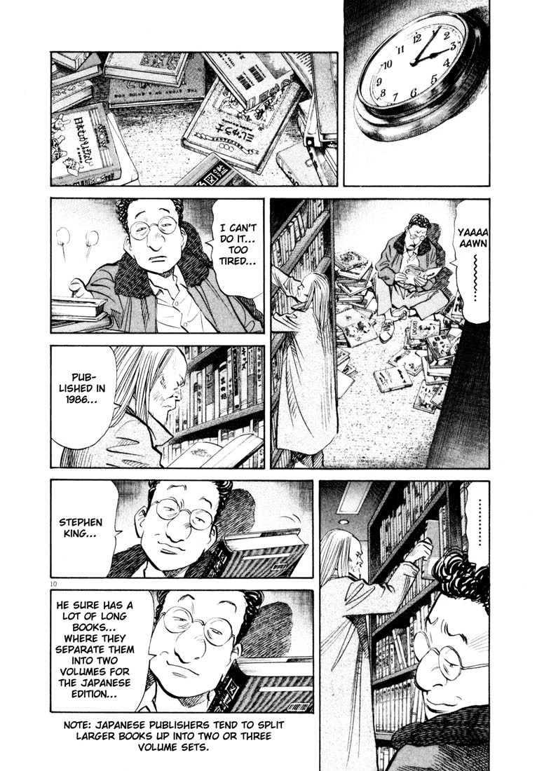 20th Century Boys Chapter 126 page 10 - Chapter 126: Library