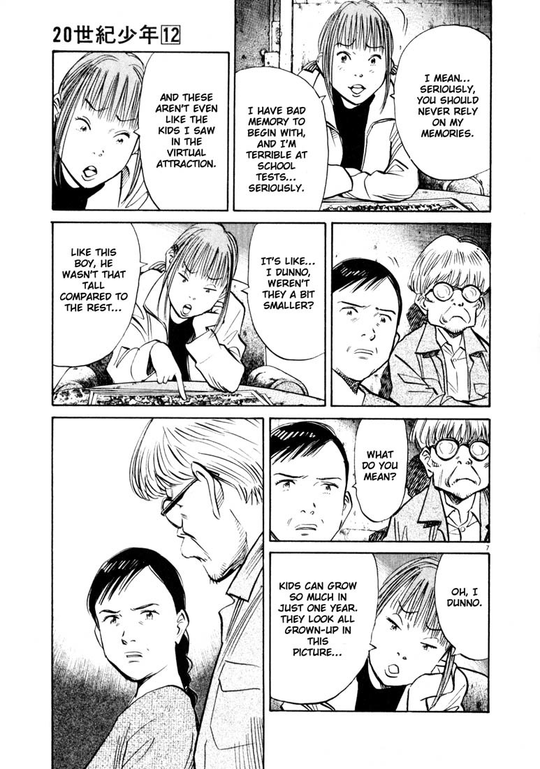 20th Century Boys Chapter 127 page 7 - Chapter 127: Science Room