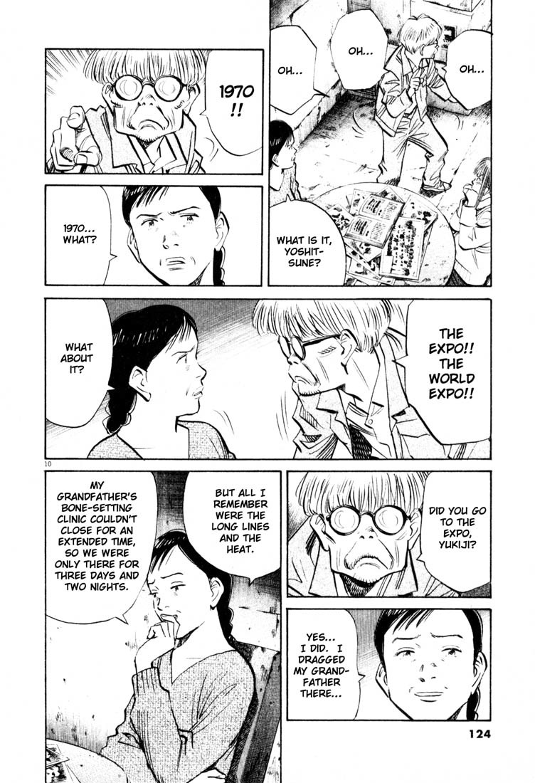 20th Century Boys Chapter 128 page 10 - Chapter 128: Under the Alcohol Lamp