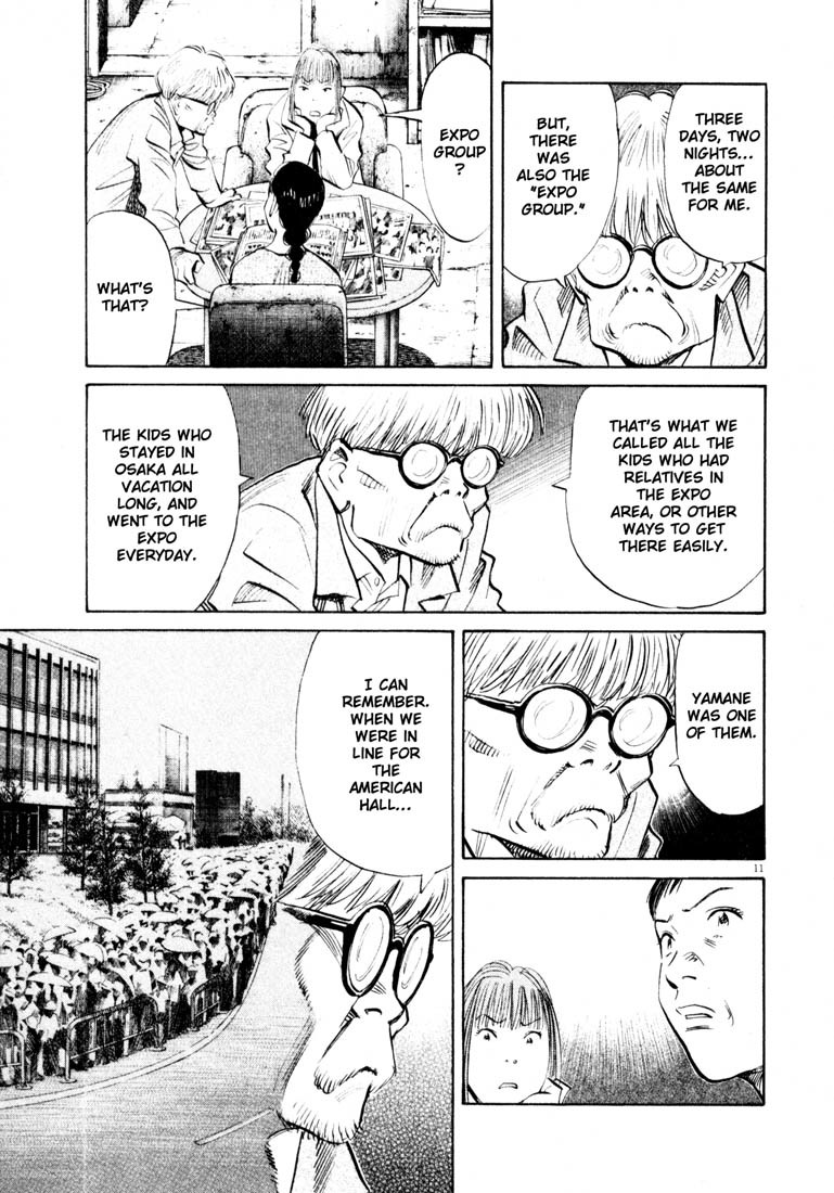 20th Century Boys Chapter 128 page 11 - Chapter 128: Under the Alcohol Lamp