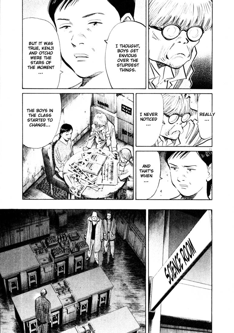 20th Century Boys Chapter 128 page 15 - Chapter 128: Under the Alcohol Lamp