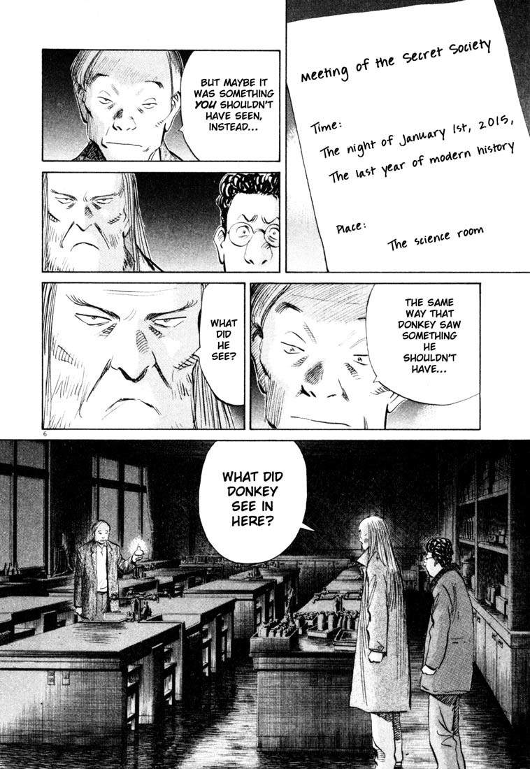 20th Century Boys Chapter 128 page 6 - Chapter 128: Under the Alcohol Lamp