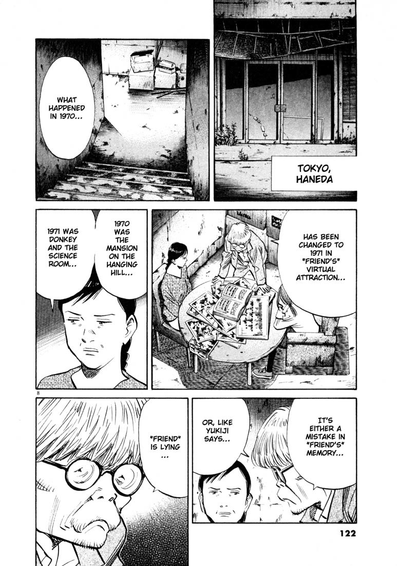 20th Century Boys Chapter 128 page 8 - Chapter 128: Under the Alcohol Lamp
