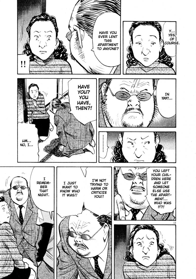 20th Century Boys Chapter 130 page 13 - Chapter 130: Gunshot (1)