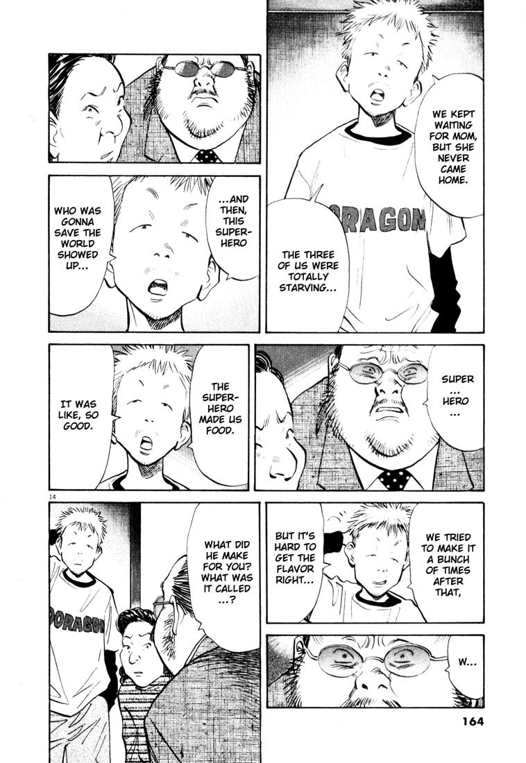 20th Century Boys Chapter 130 page 14 - Chapter 130: Gunshot (1)