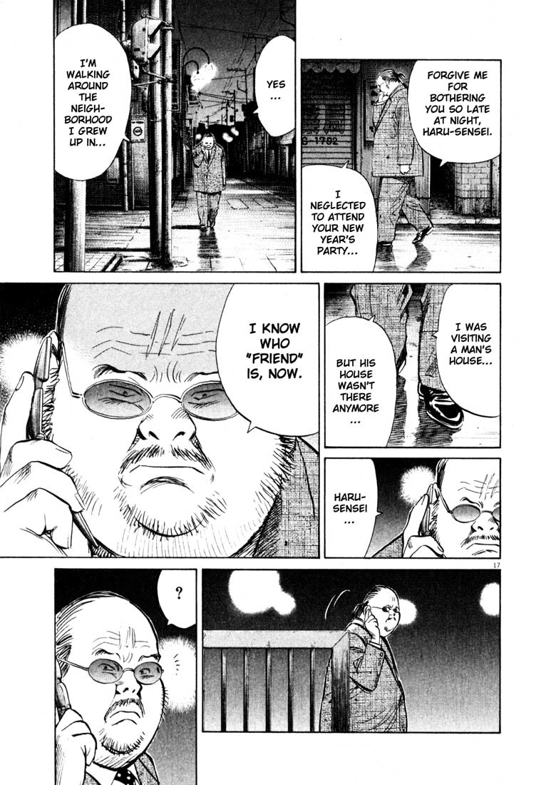 20th Century Boys Chapter 130 page 17 - Chapter 130: Gunshot (1)