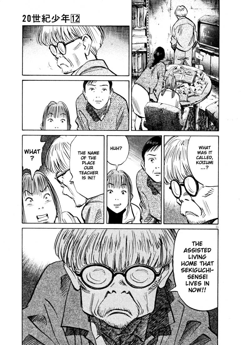 20th Century Boys Chapter 131 page 11 - Chapter 131: Gunshot (2)
