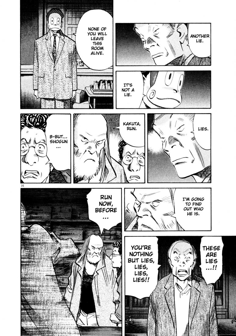 20th Century Boys Chapter 132 page 16 - Chapter 132: The Real Gunshot
