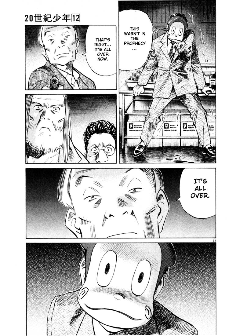 20th Century Boys Chapter 133 page 13 - Chapter 133: The Face of a Friend