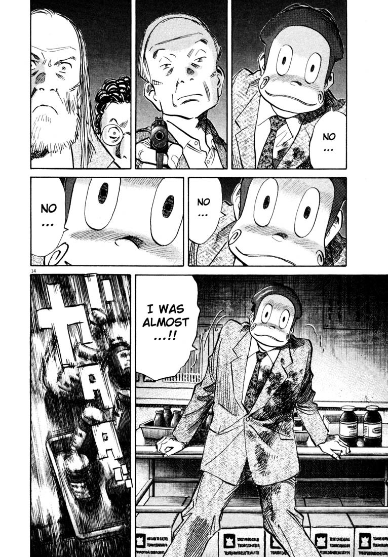 20th Century Boys Chapter 133 page 14 - Chapter 133: The Face of a Friend