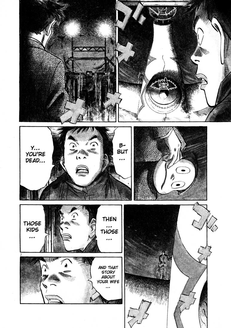 20th Century Boys Chapter 133 page 3 - Chapter 133: The Face of a Friend