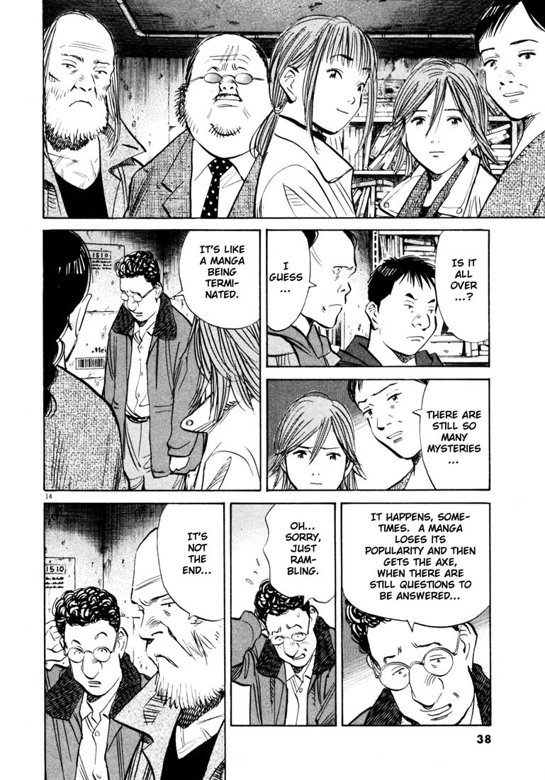 20th Century Boys Chapter 135 page 14 - Chapter 135: Friend's Death