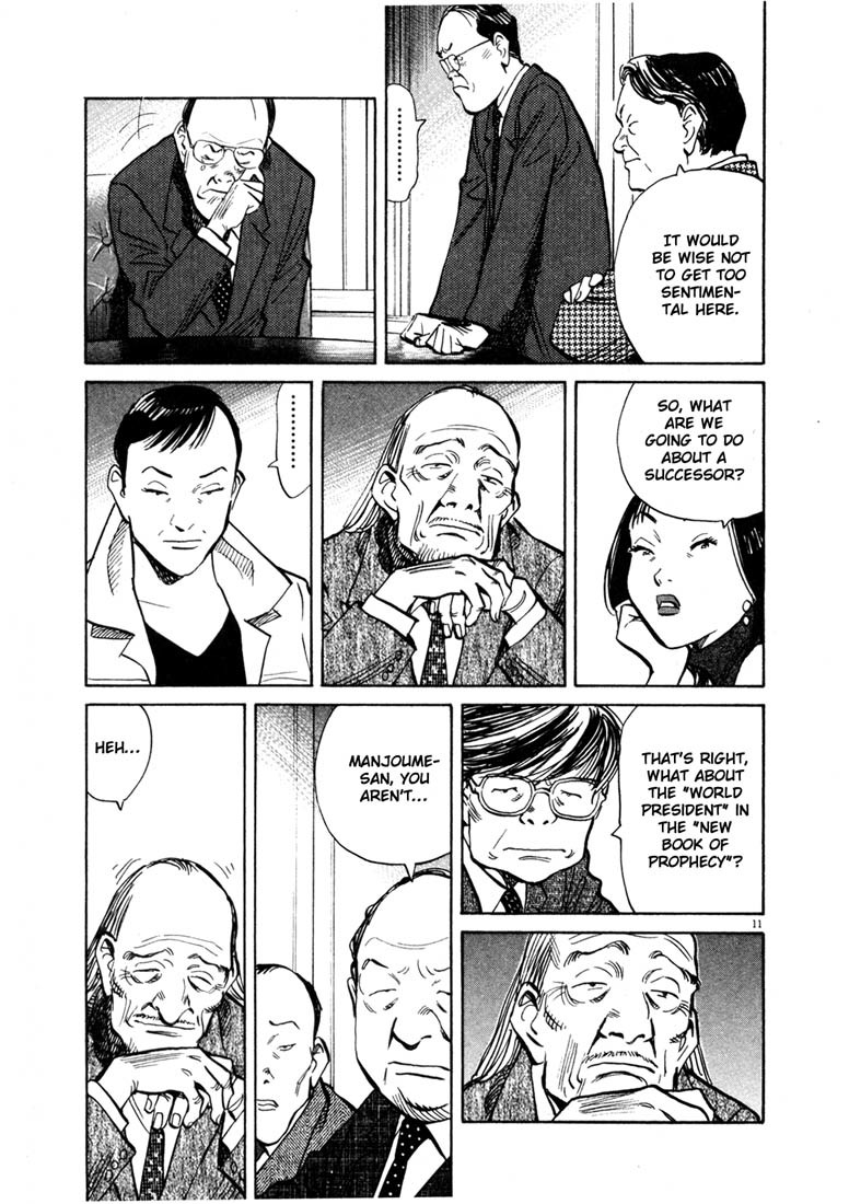 20th Century Boys Chapter 136 page 11 - Chapter 136: Round Table Meeting