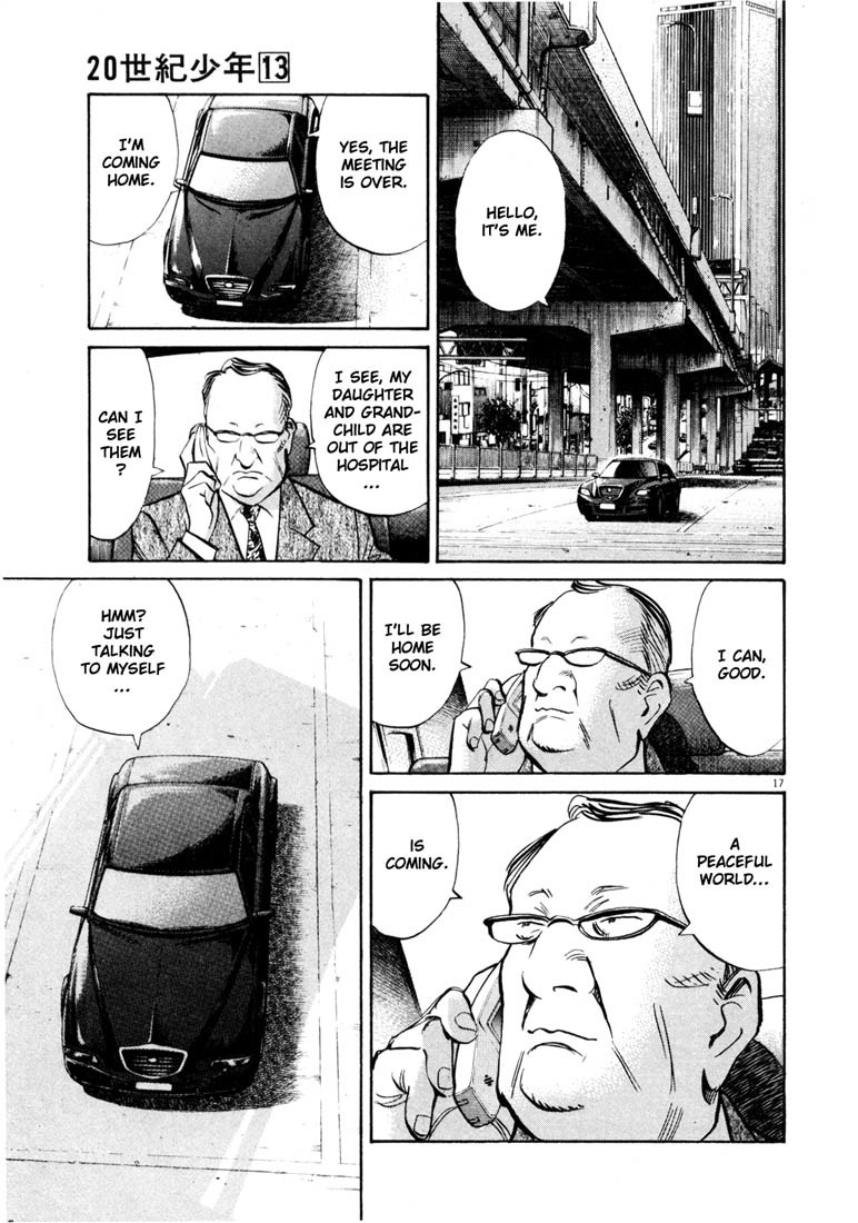 20th Century Boys Chapter 136 page 17 - Chapter 136: Round Table Meeting