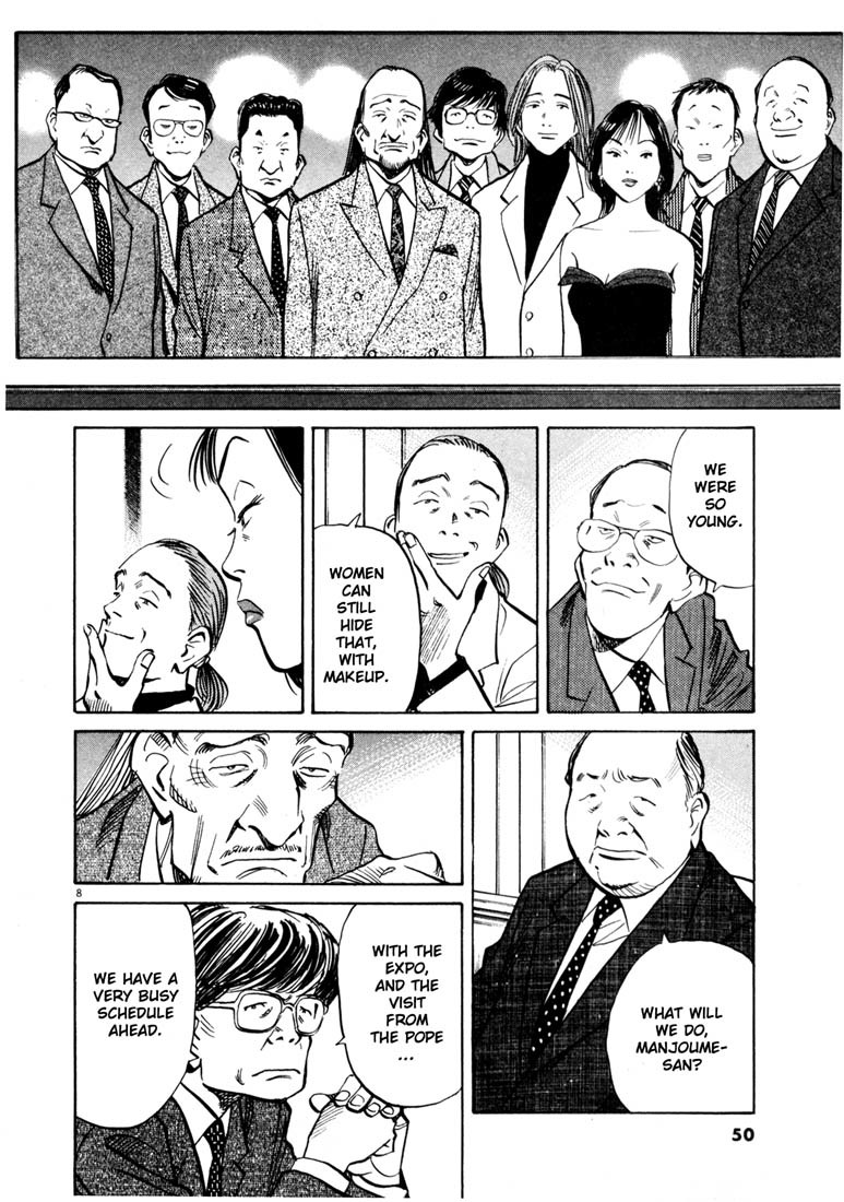 20th Century Boys Chapter 136 page 8 - Chapter 136: Round Table Meeting