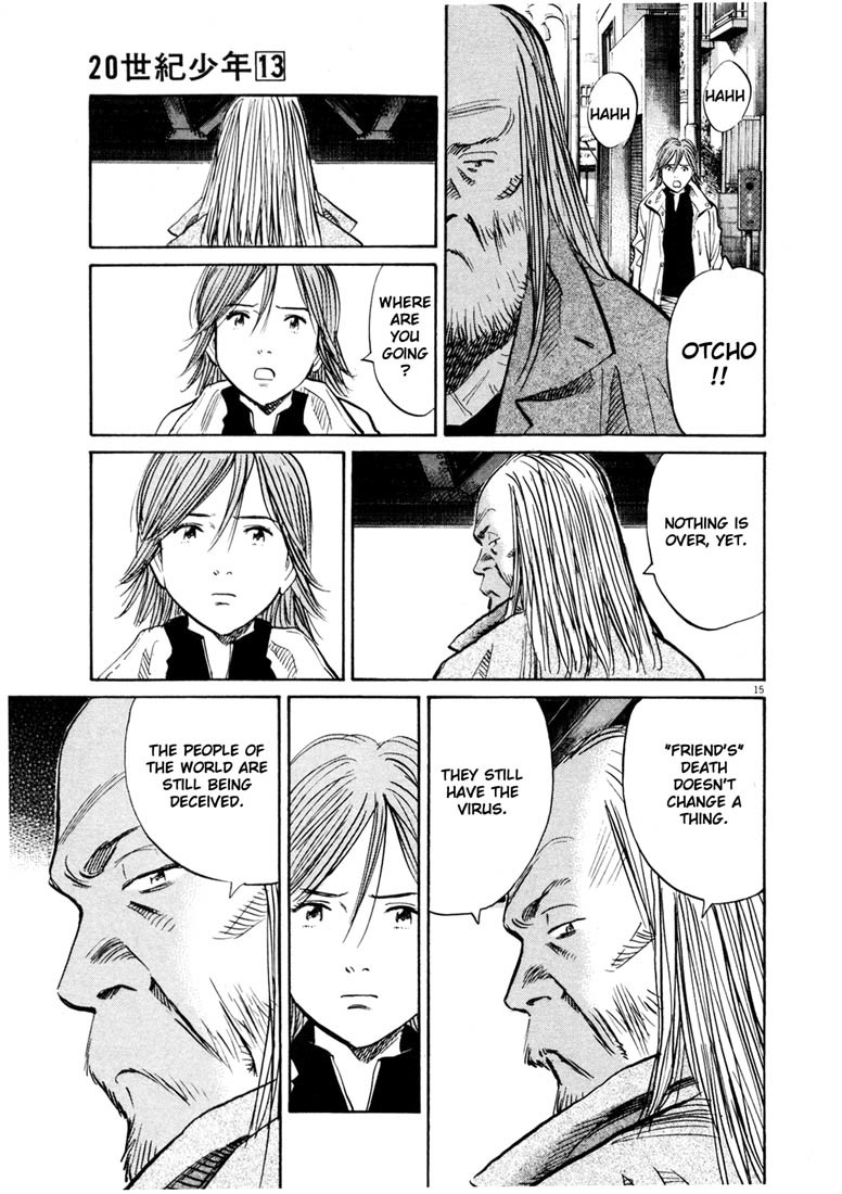 20th Century Boys Chapter 137 page 15 - Chapter 137: A Time of Reunions