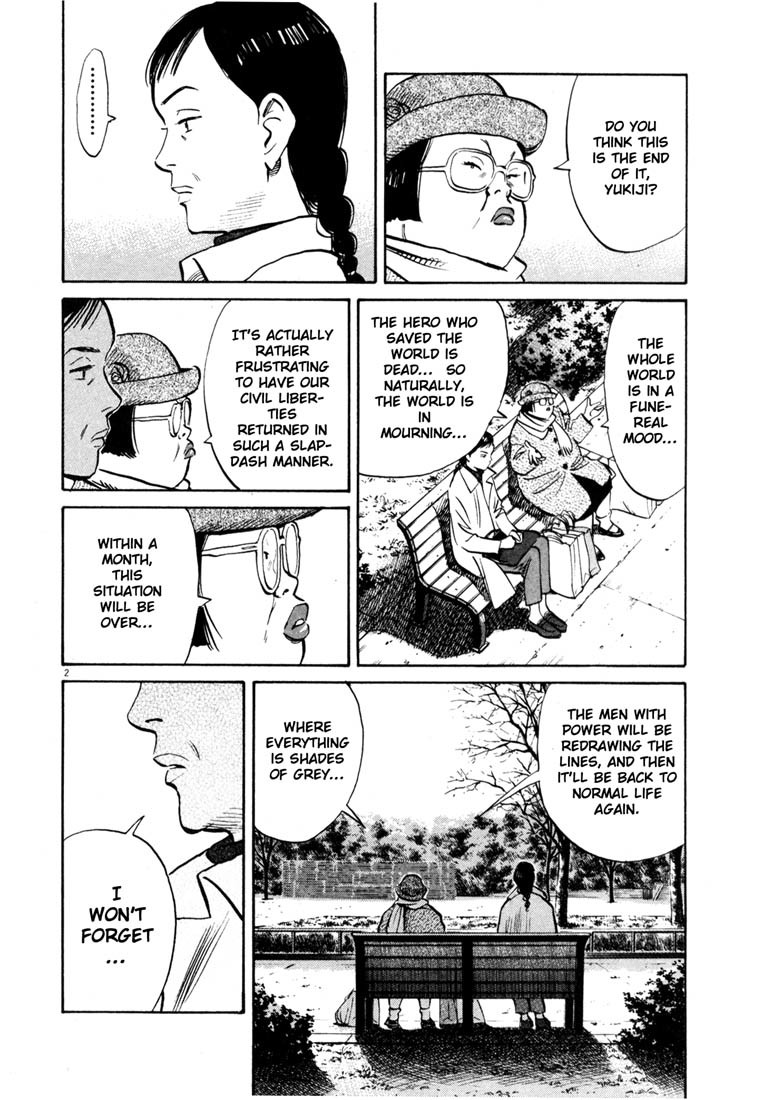 20th Century Boys Chapter 137 page 2 - Chapter 137: A Time of Reunions