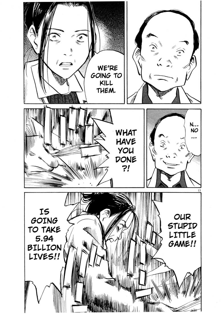 20th Century Boys Chapter 138 page 13 - Chapter 138: Confessions in 2003