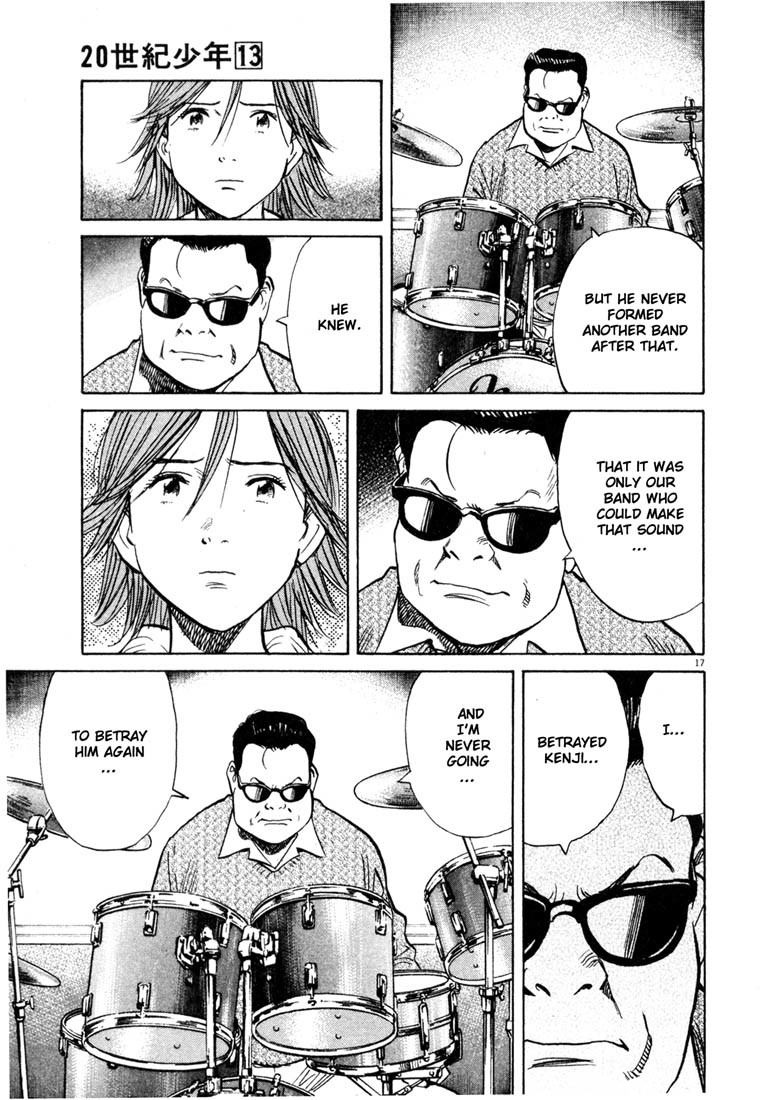 20th Century Boys Chapter 139 page 17 - Chapter 139: A Real Man
