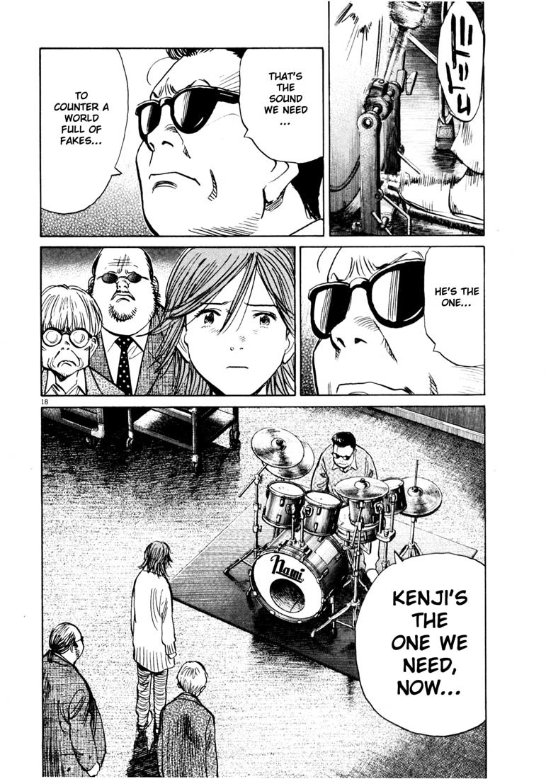 20th Century Boys Chapter 139 page 18 - Chapter 139: A Real Man
