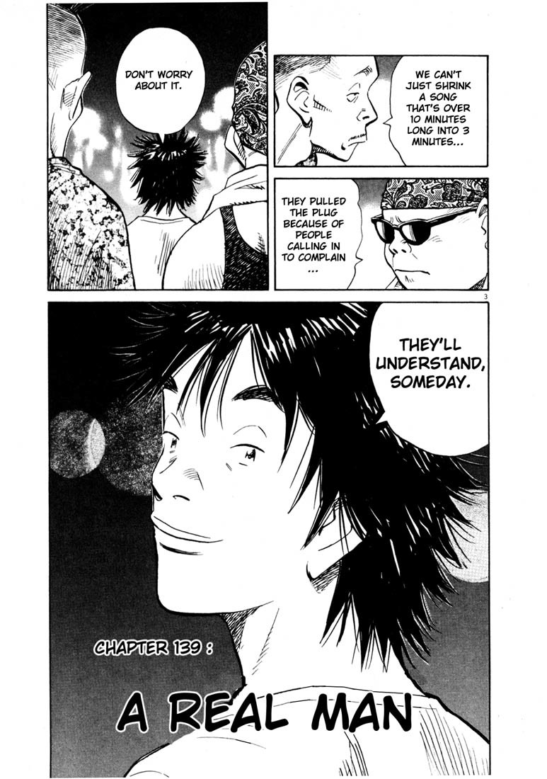 20th Century Boys Chapter 139 page 3 - Chapter 139: A Real Man