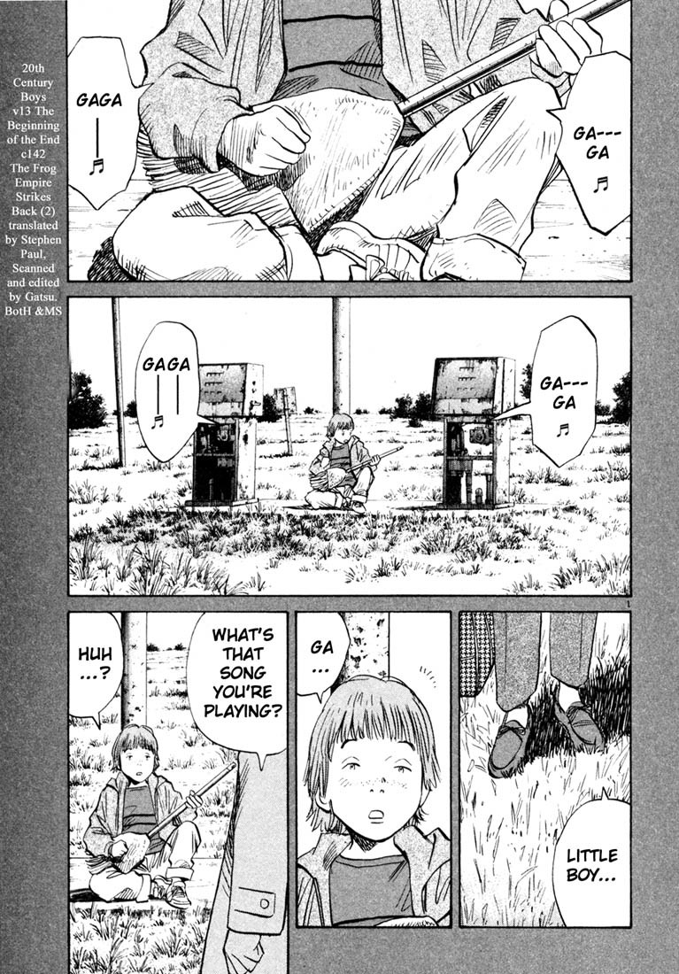 20th Century Boys Chapter 142 page 1 - Chapter 142: The Frog Empire Strikes Back (2)