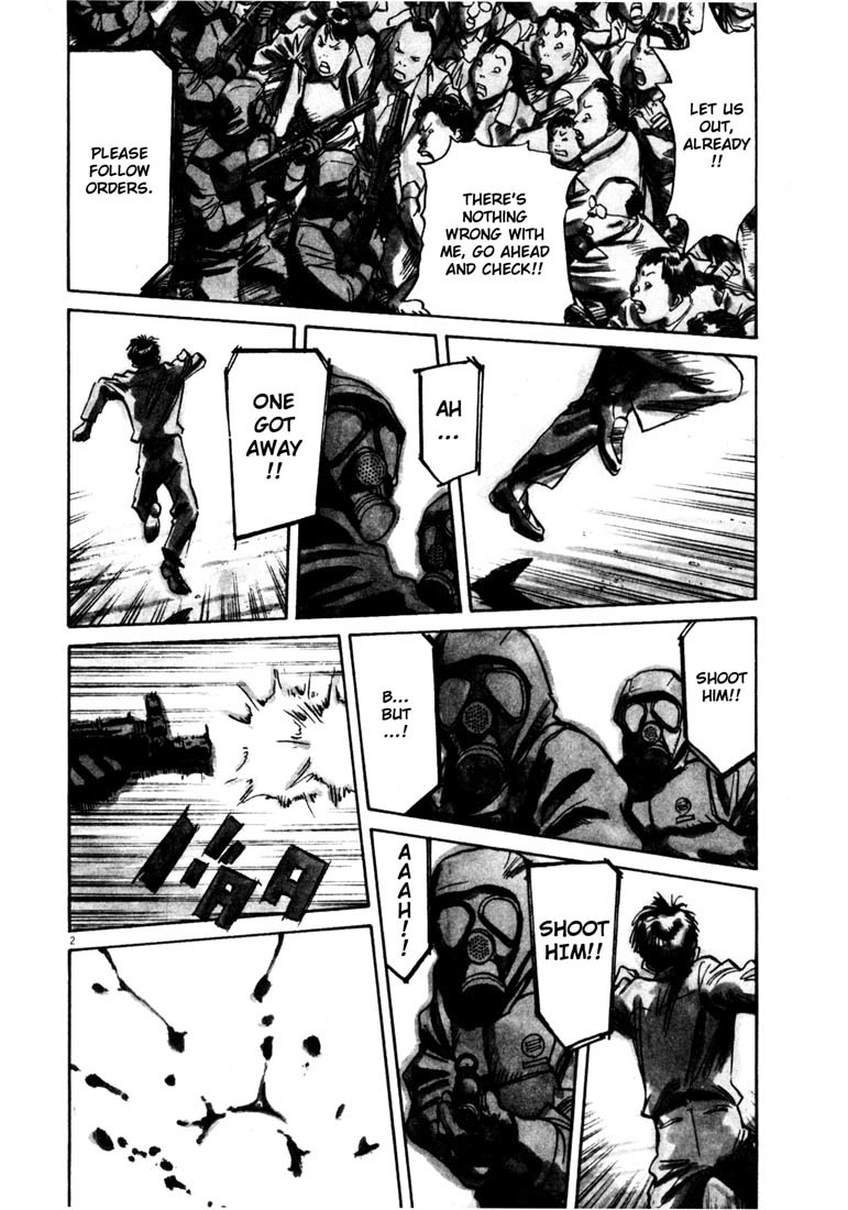 20th Century Boys Chapter 144 page 2 - Chapter 144: A Stealthily Approaching Terror