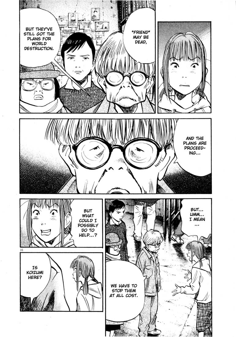 20th Century Boys Chapter 145 page 16 - Chapter 145: New Orders