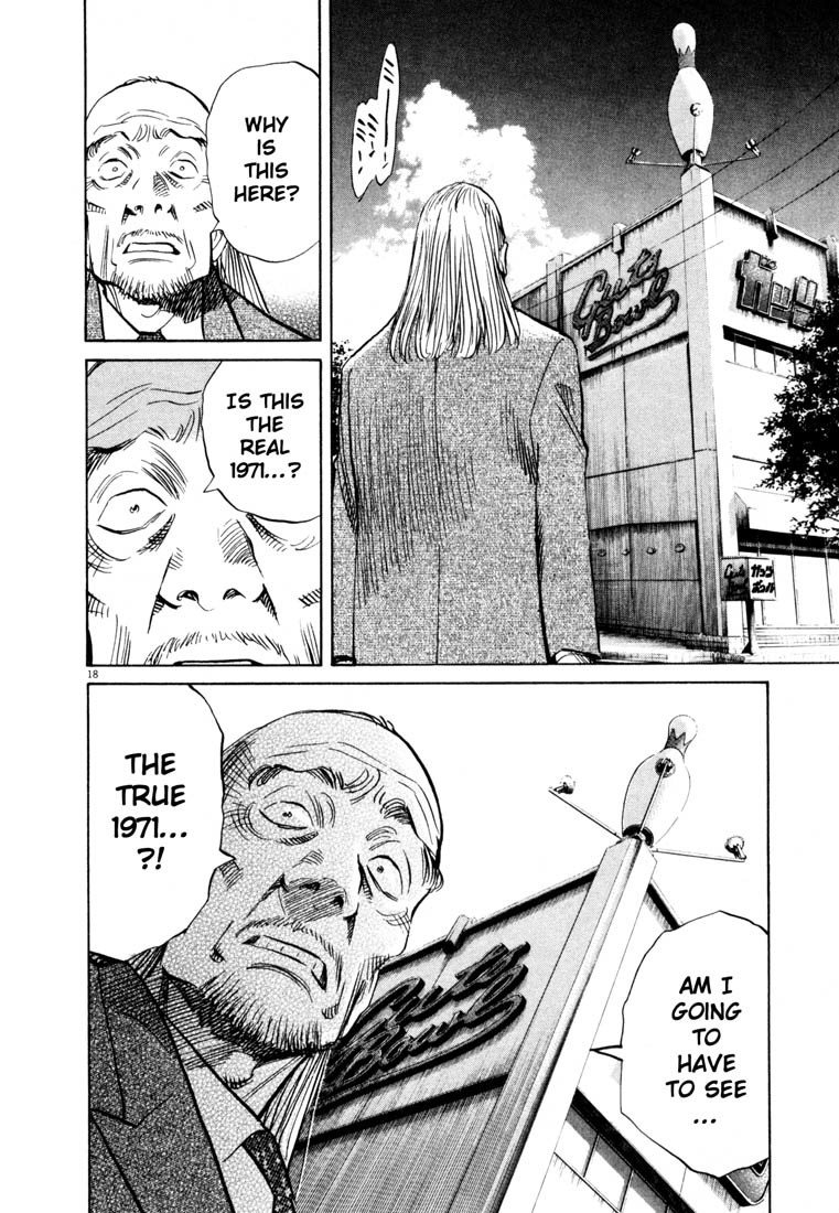 20th Century Boys Chapter 149 page 18 - Chapter 149: Intruder