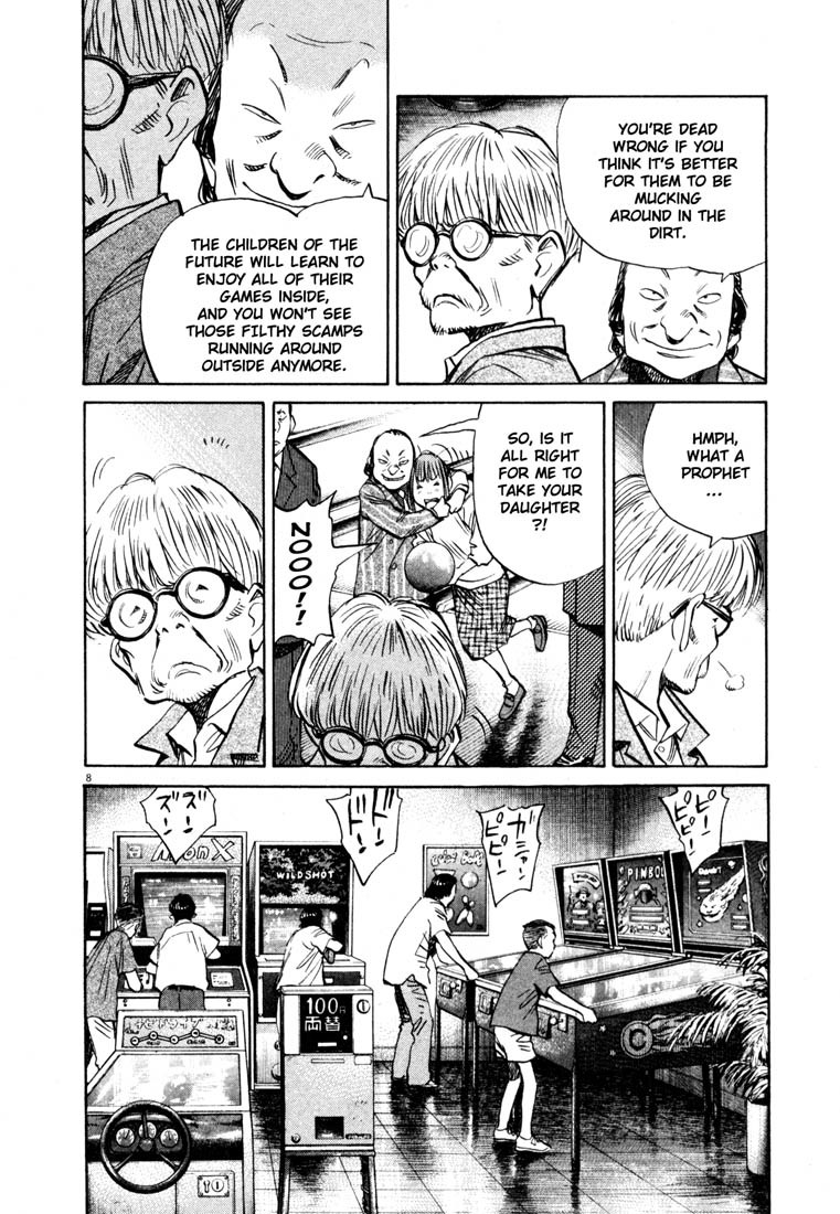 20th Century Boys Chapter 149 page 8 - Chapter 149: Intruder
