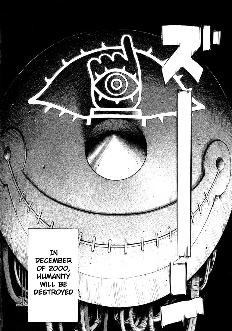 20th Century Boys Chapter 15 page 18 - Chapter 15: The Time for Human Extinction