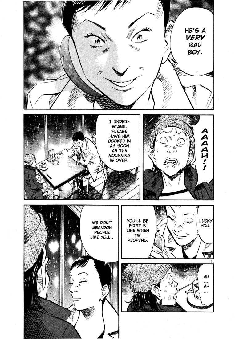 20th Century Boys Chapter 150 page 11 - Chapter 150: The Day He Saw Something