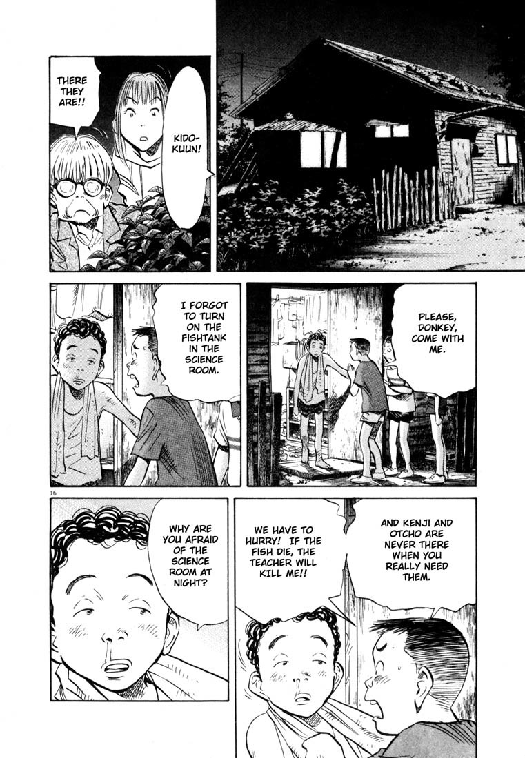 20th Century Boys Chapter 150 page 16 - Chapter 150: The Day He Saw Something