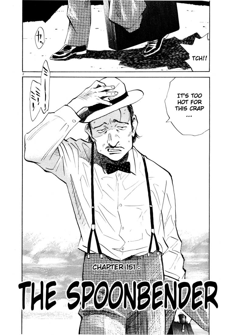 20th Century Boys Chapter 151 page 2 - Chapter 151: The Spoon-Bender
