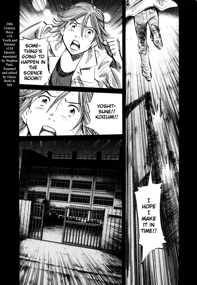 20th Century Boys Chapter 154 page 1 - Chapter 154: Identity