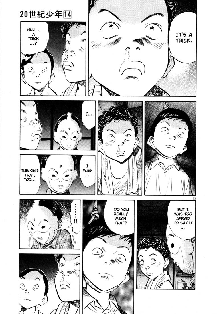 20th Century Boys Chapter 154 page 13 - Chapter 154: Identity
