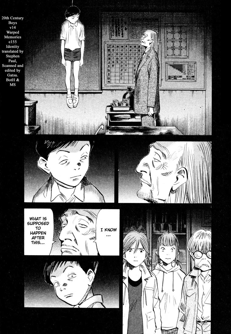 20th Century Boys Chapter 155 page 1 - Chapter 155: Warped Memories