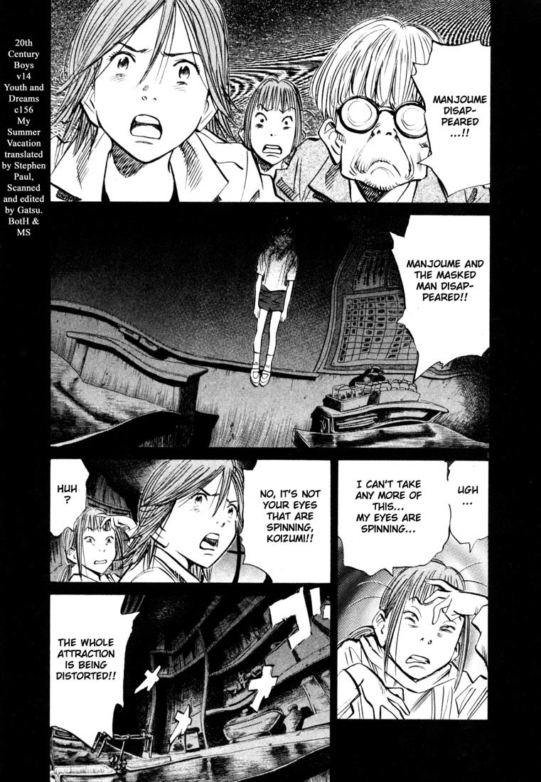 20th Century Boys Chapter 156 page 1 - Chapter 156: My Summer Vacation
