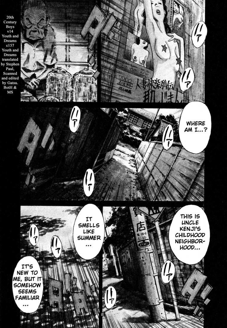 20th Century Boys Chapter 157 page 1 - Chapter 157: Youth and Dreams
