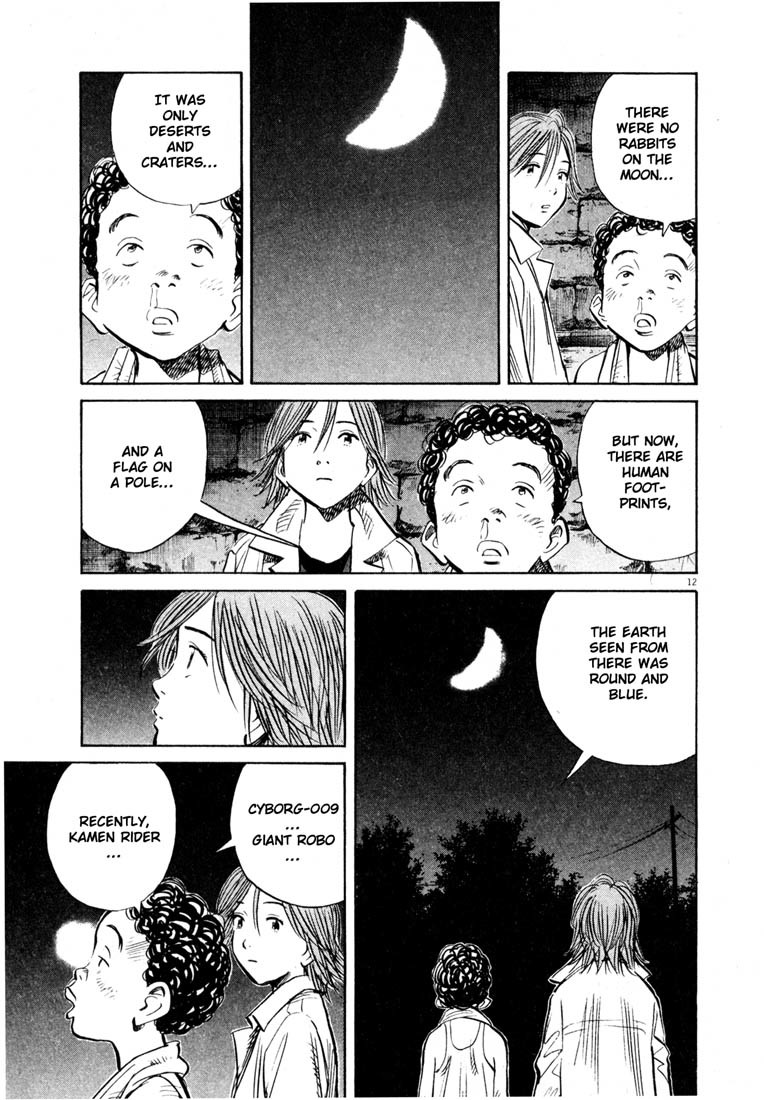 20th Century Boys Chapter 157 page 12 - Chapter 157: Youth and Dreams