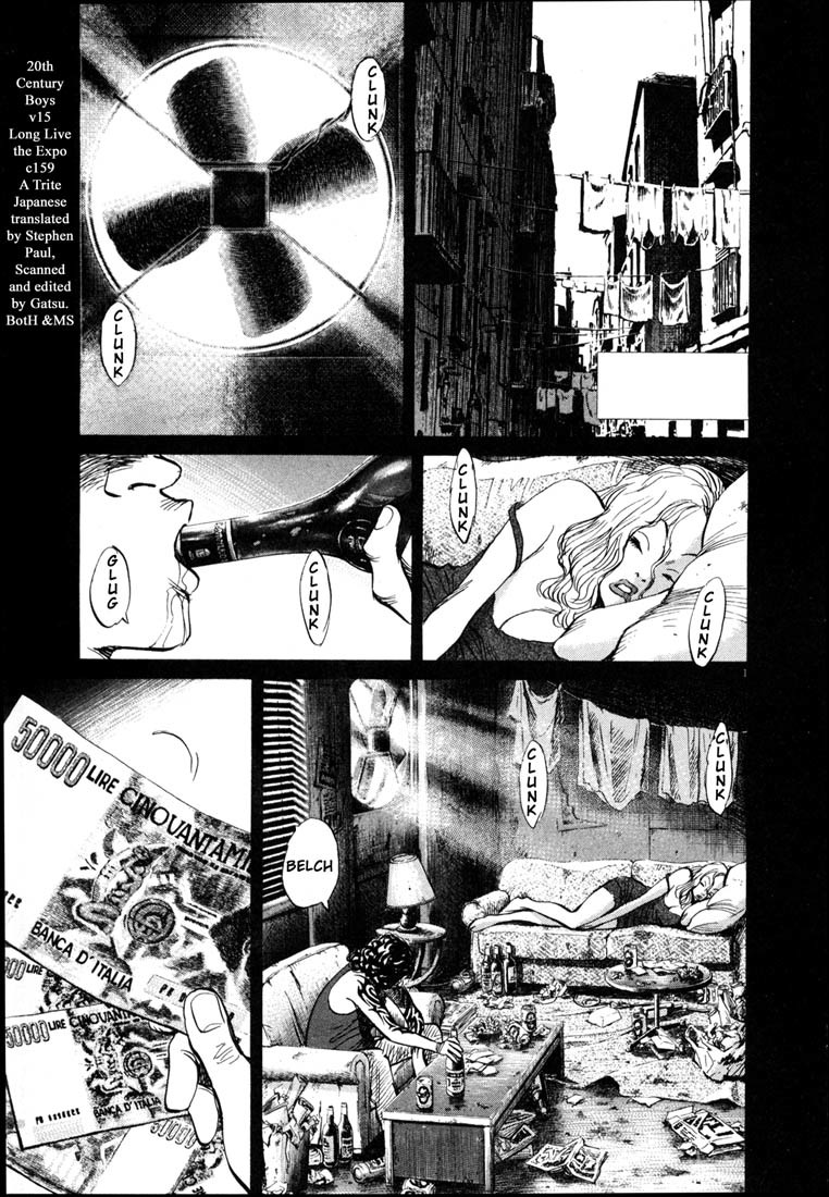 20th Century Boys Chapter 159 page 1 - Chapter 159: A Trite Japanese