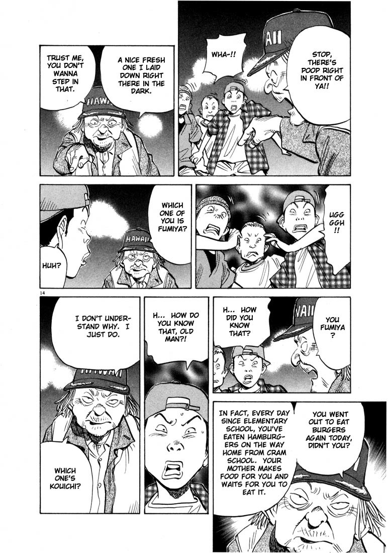 20th Century Boys Chapter 16 page 14 - Chapter 16: God