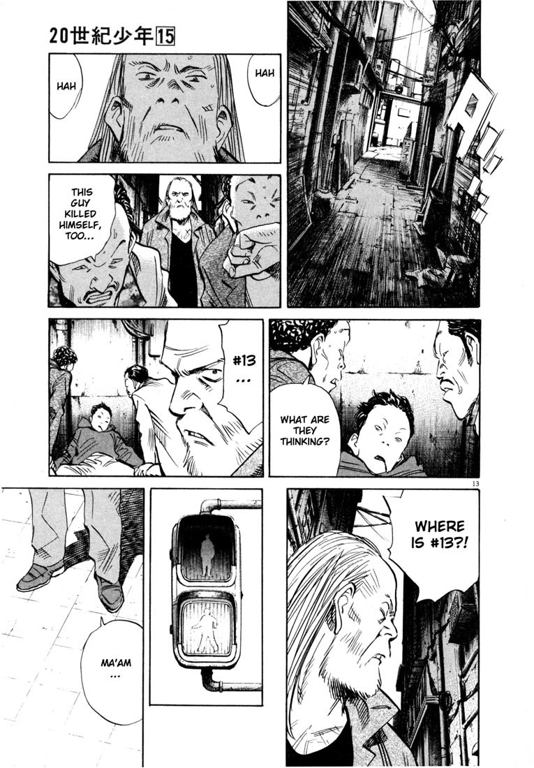 20th Century Boys Chapter 164 page 13 - Chapter 164: What a Wonderful World