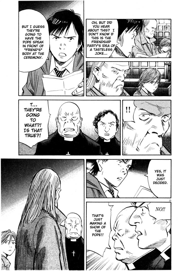 20th Century Boys Chapter 165 page 15 - Chapter 165: The Greatest Show on Earth