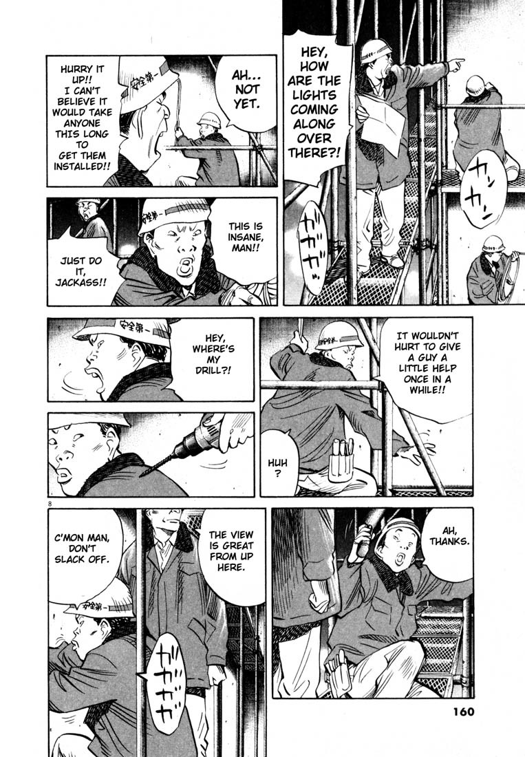 20th Century Boys Chapter 166 page 8 - Chapter 166: Gas-Mask Wearing Salesman
