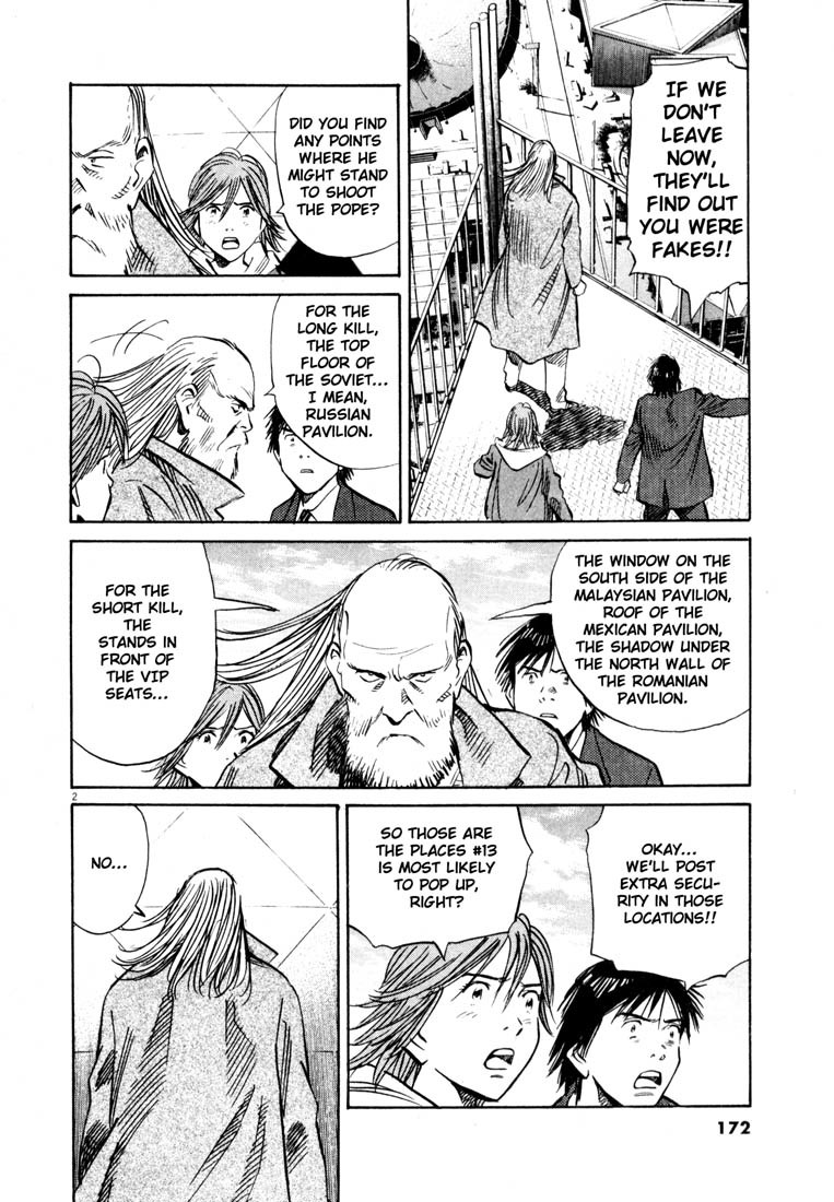 20th Century Boys Chapter 167 page 2 - Chapter 167: Time Limit