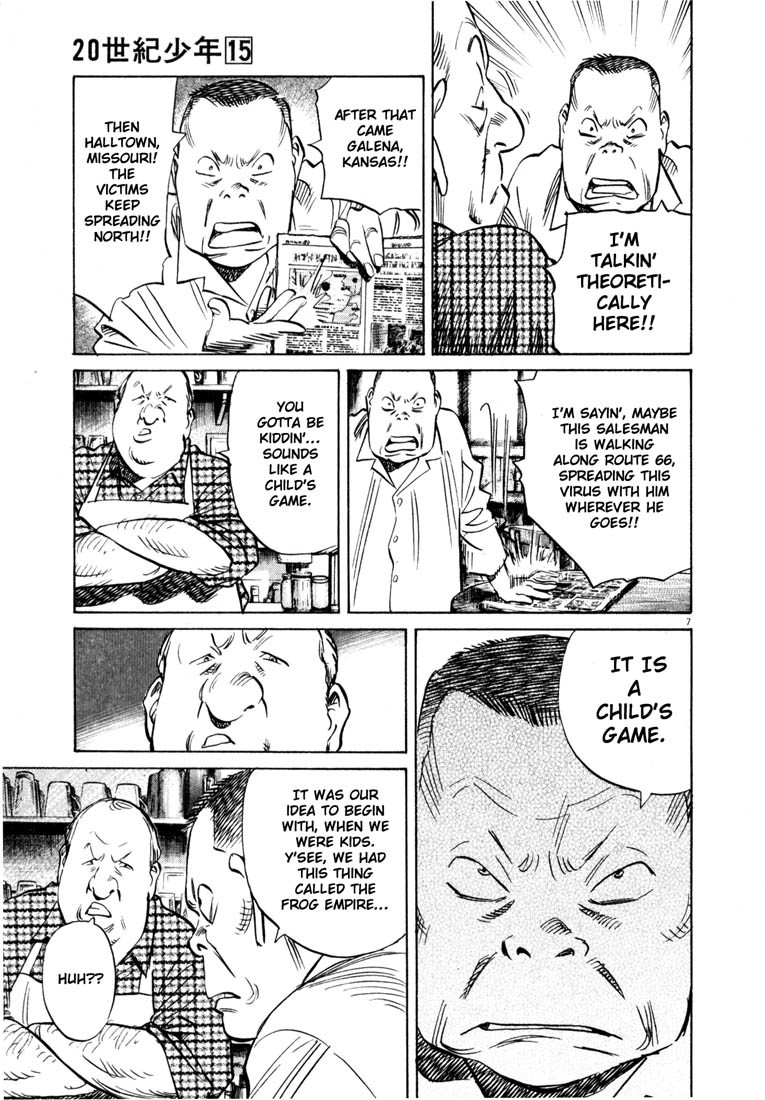 20th Century Boys Chapter 167 page 7 - Chapter 167: Time Limit