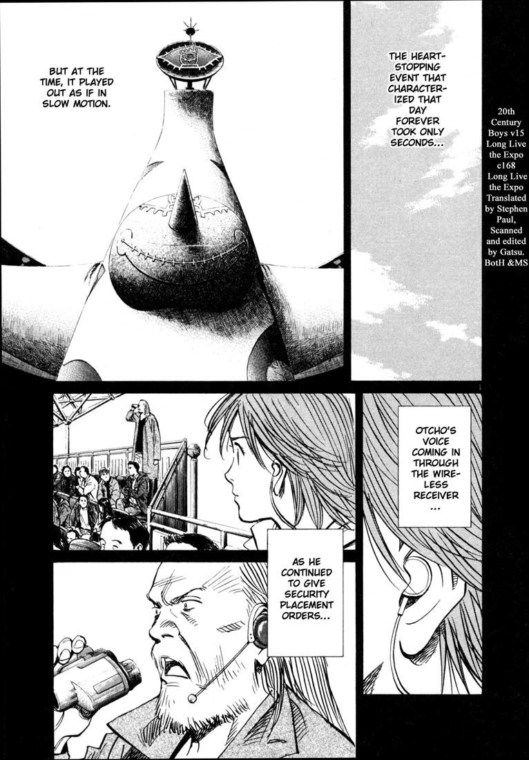 20th Century Boys Chapter 168 page 1 - Chapter 168: Long Live the Expo